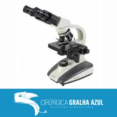 Microscópio Biológico Trinocular Aumento de 40x até 1600x - Opton