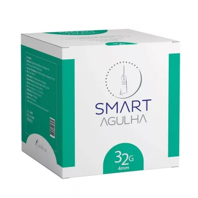 Agulha de Lebel - 32G/4mm (Caixa com 100) - Smart GR